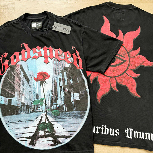 Godspeed T-shirts Retro Fantasy Pattern